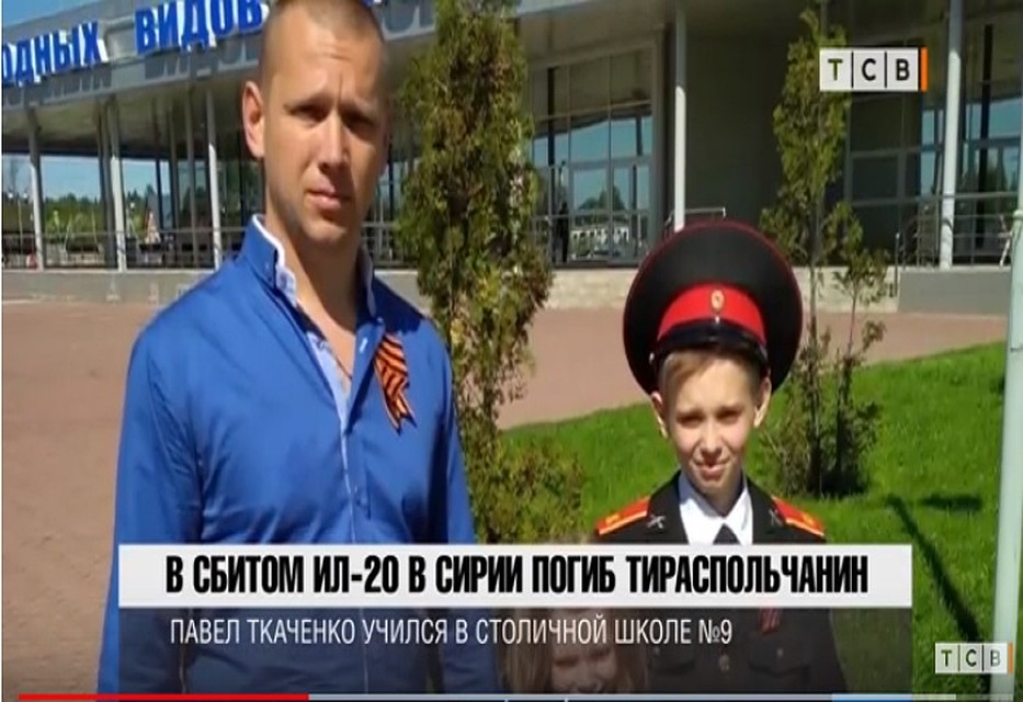 Сын пошел по стопам отца и учится в кадетском корпусе (скрин с видео).