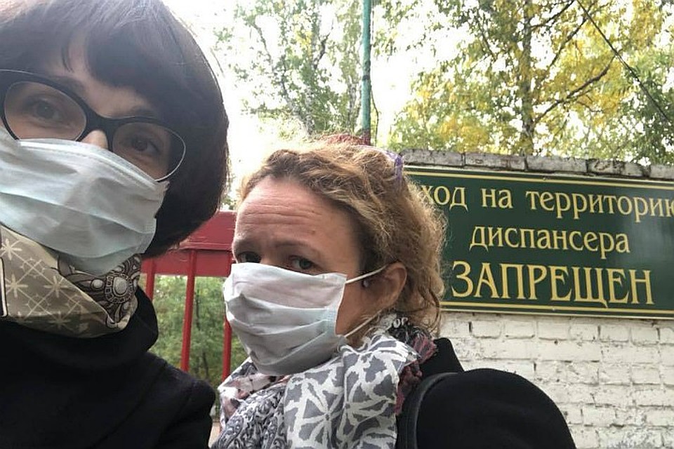Вера Гончарова и Мария Эйсмонт в Омске побывали в туберкулезой больнице.