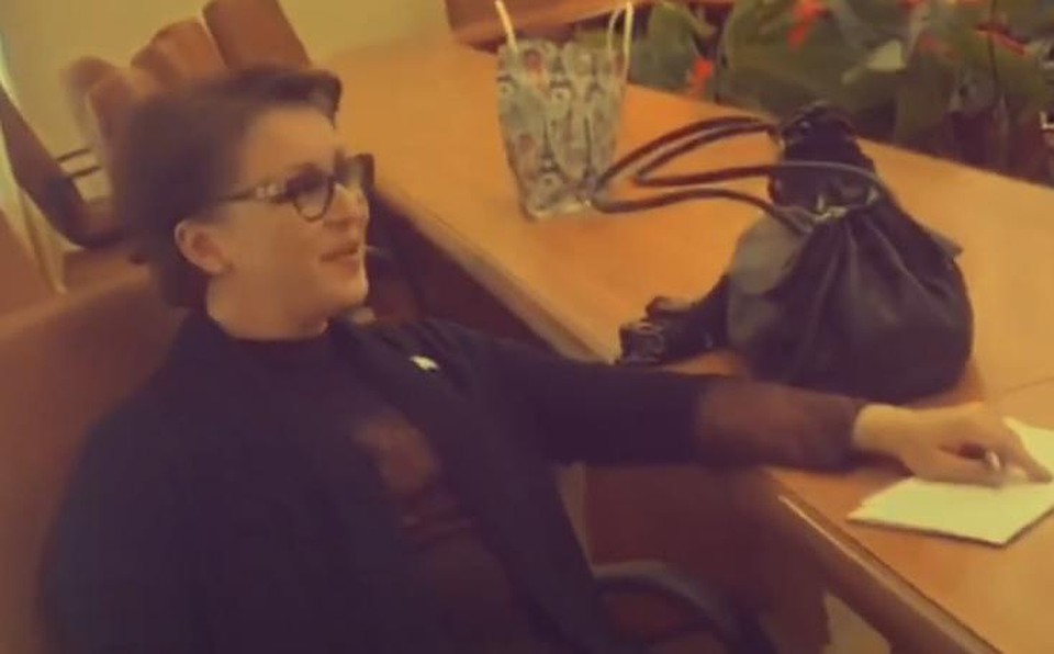 Наталья Соколова уверяла, что можно прожить на 3,5 тыс. рублей в месяц. Кадр из видео Николая Бондаренко