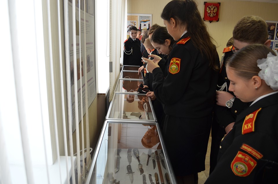 Липецкие кадеты побывали на экскурсии в региональном следственом управлении СК России Фото: Юлия КЛЮЕВА