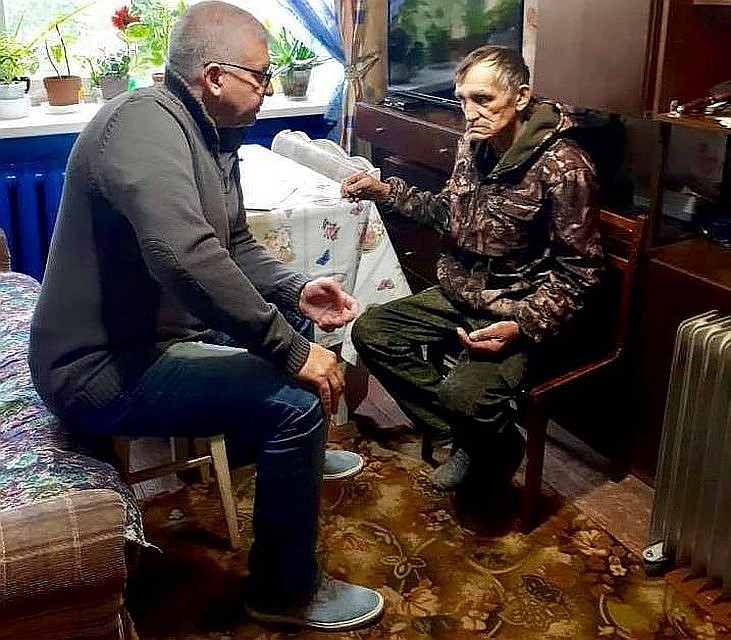 Игорь Сапко лично приехал в гости к Игорю Трошеву.