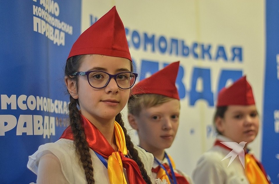 "Юные пионеры" Фото: Алексей БУЛАТОВ