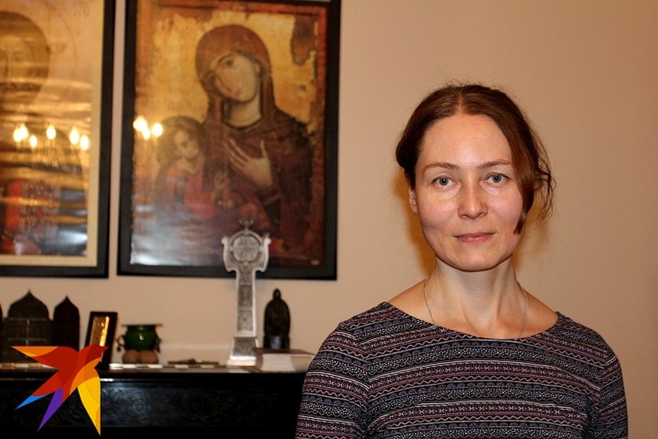 Художник-иконописец Елена Антонова Фото: Ирина ТАРАСОВА