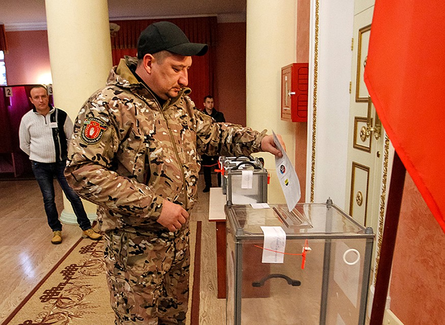 Выборы местных властей прошли в непризнанных республиках Донбасса 11 ноября. Фото: REUTERS