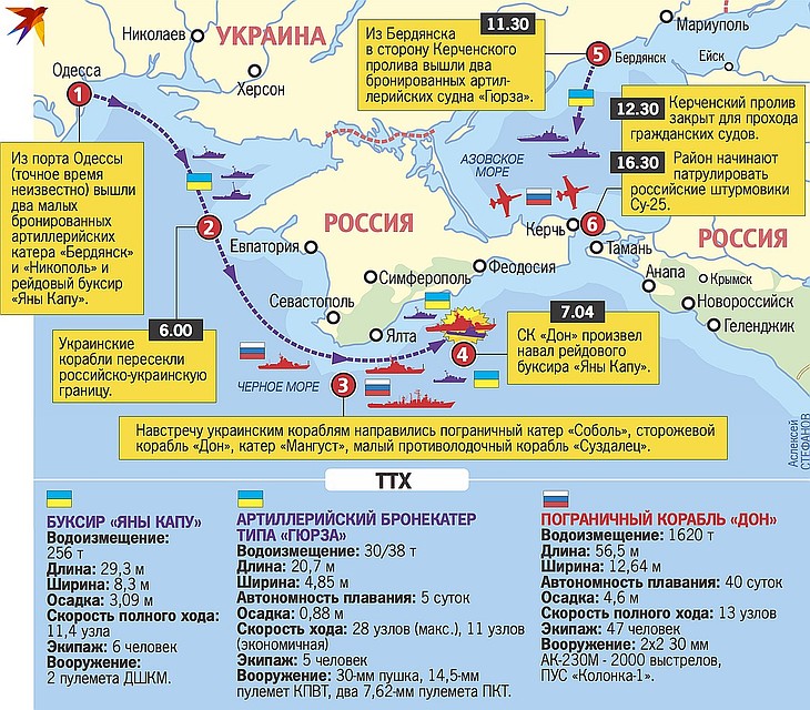 Карта и хронология конфликта Фото: Алексей СТЕФАНОВ