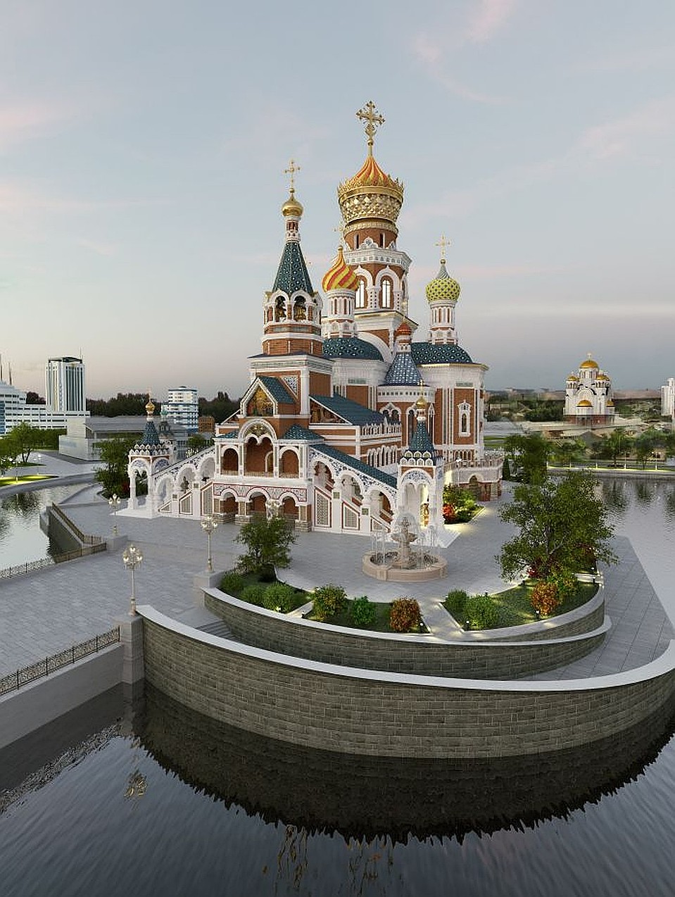 Так мог выглядеть Храм-на-Воде. Фото: Минстрой Свердловской области