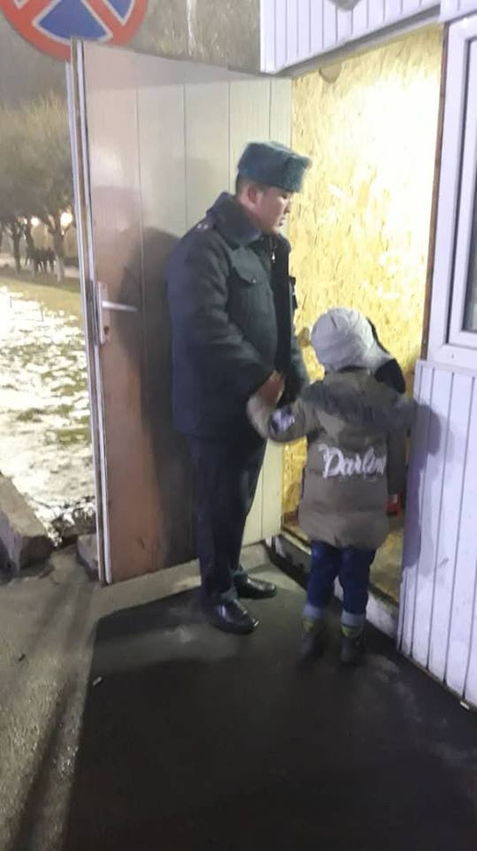 Детей позже передали родителям Фото: Пресс-служба ГУВД Бишкека