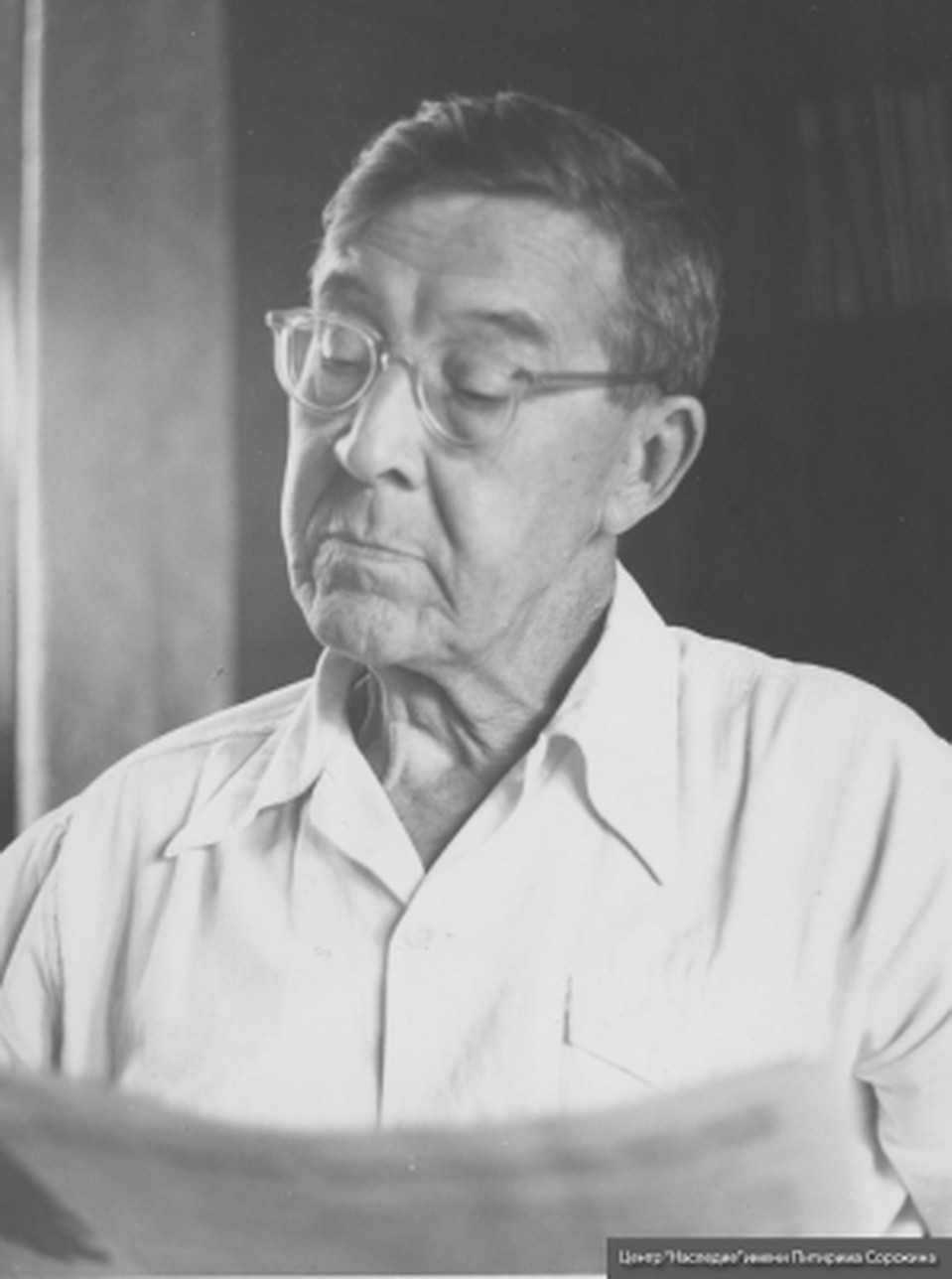Питирим Сорокин в 1960 годы