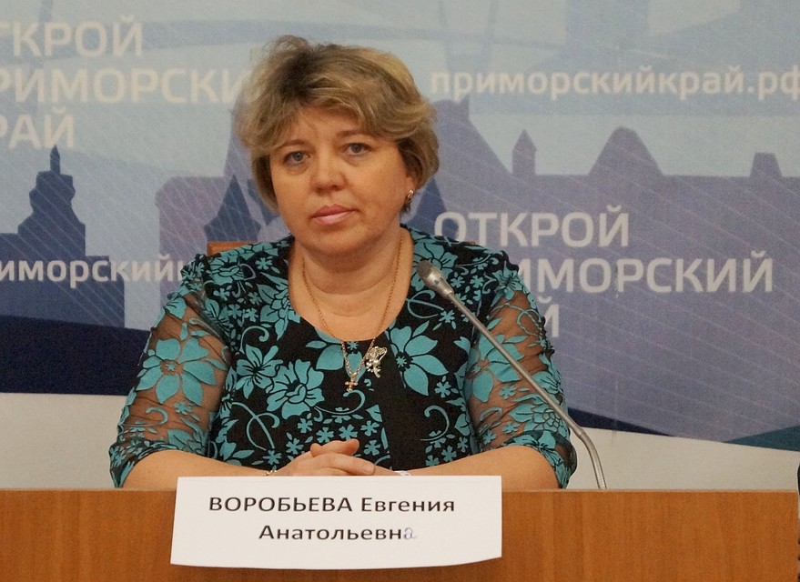 Заведующая центром вакцинопрофилактики ГАУЗ «Краевой клинический центр специализированных видов медицины» Евгения Воробьёва. Фото: Анна ПЛЕТНЕВА