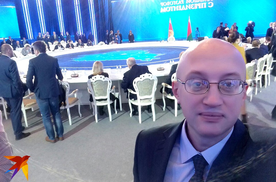Представитель белорусской «Комсомолки» Осмоловский Андрей Фото: Андрей ОСМОЛОВСКИЙ