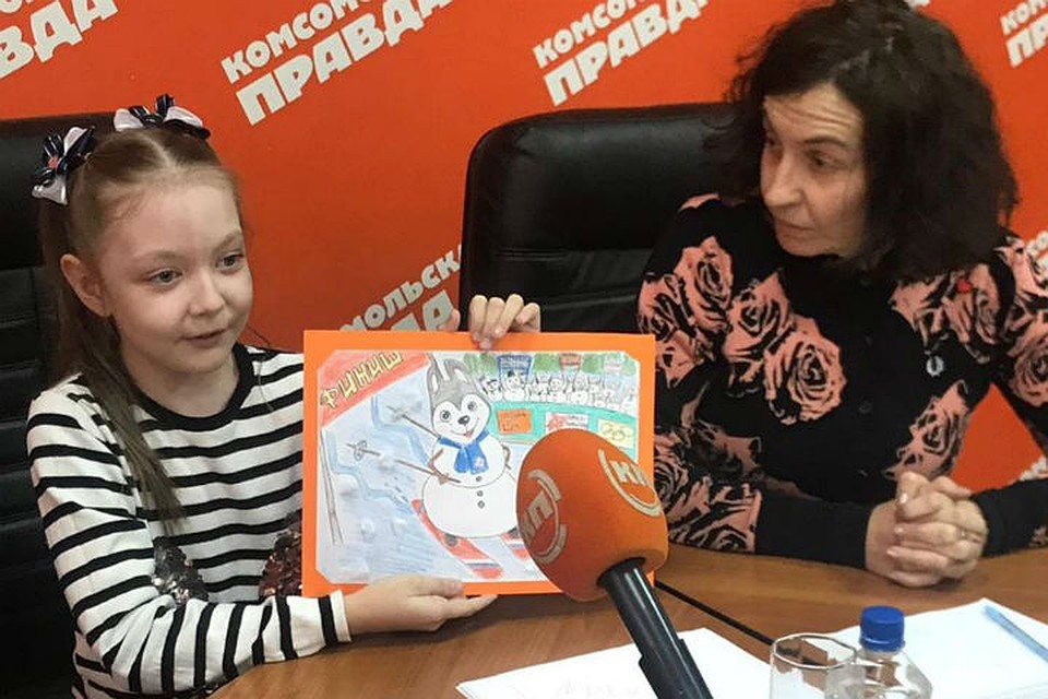 За рисунок Стефании Анциферовой проголосовали 954 раза Фото: Оксана КОЗЛОВА