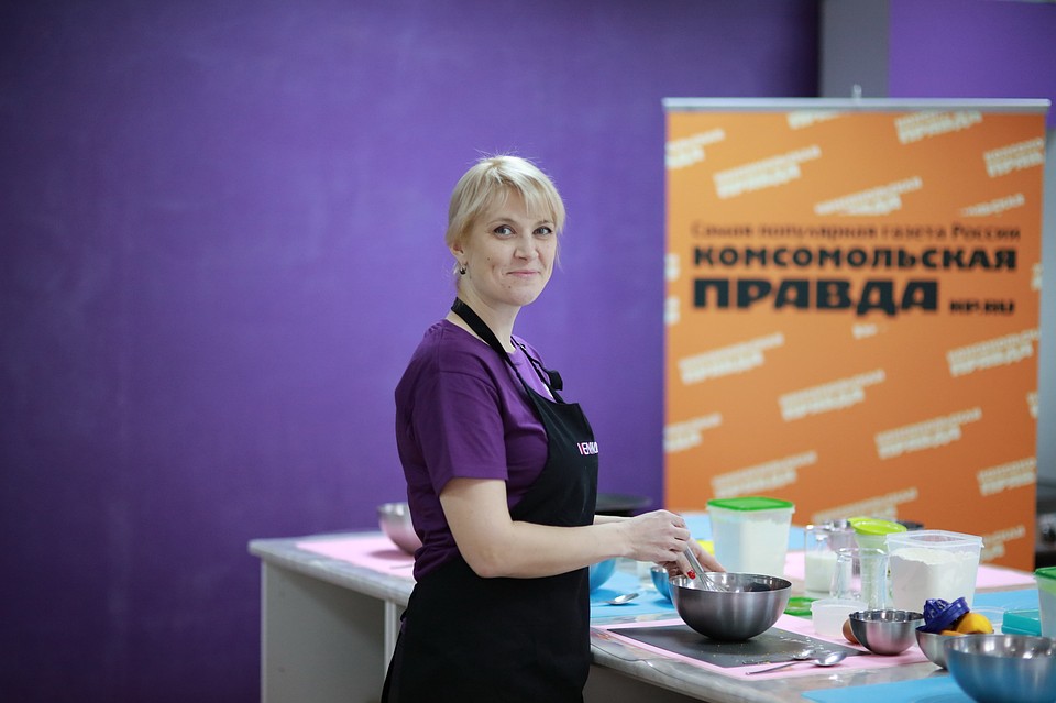 Повар студии «Кухня. Дети» Екатерина Коноплина. Фото: Вадим Попов.