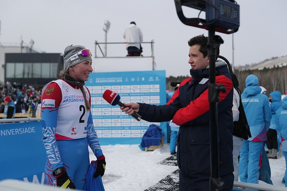 Биатлонистка Екатерина Мошкова – трехкратная чемпионка Универсиады-2019 Фото: пресс-служба Дирекции Зимней универсиады-2019