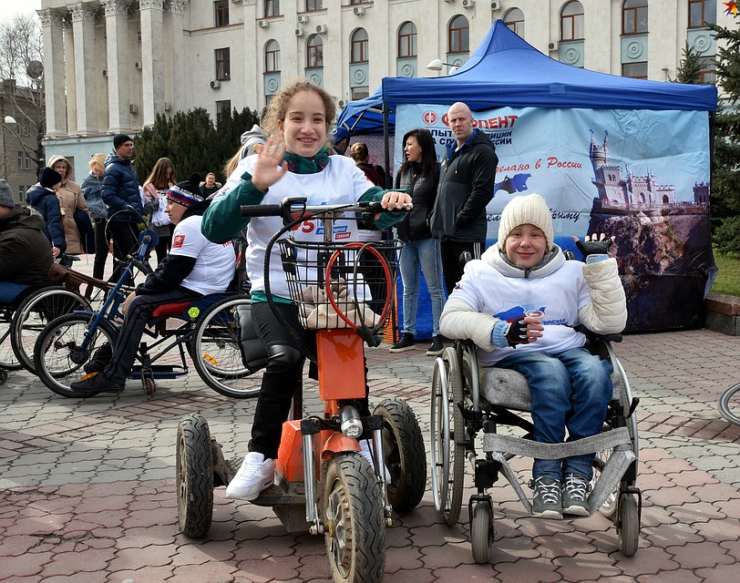 Принять участие в велопробеге могли все желающие Фото: Виталий ПАРУБОВ