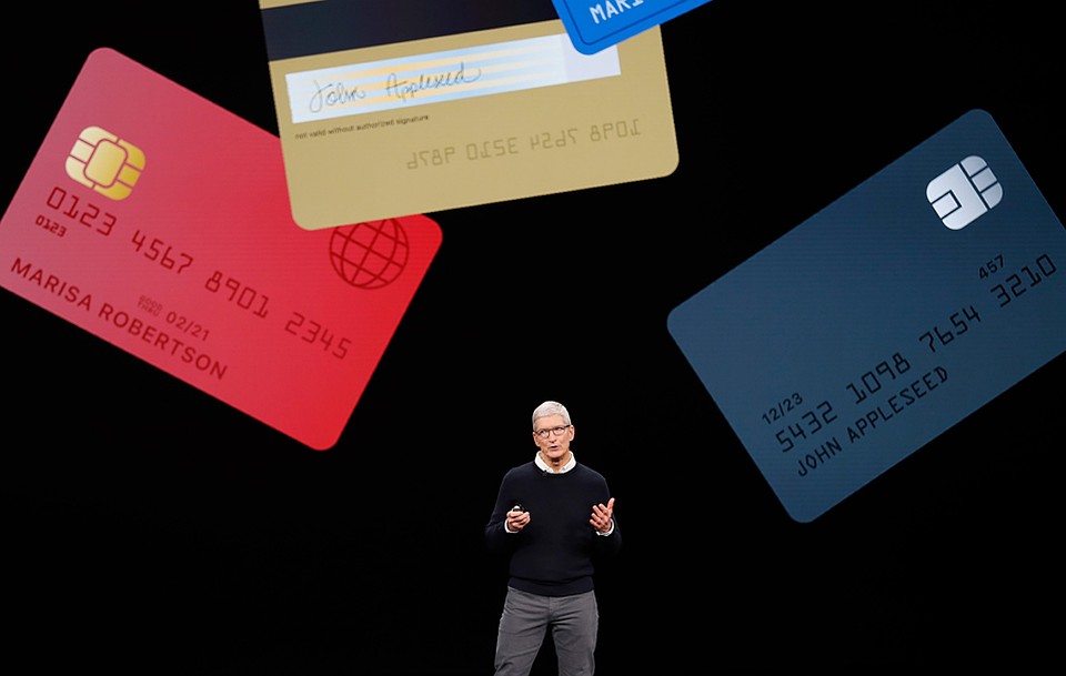 Появился новый платежный сервис Apple Card Фото: REUTERS
