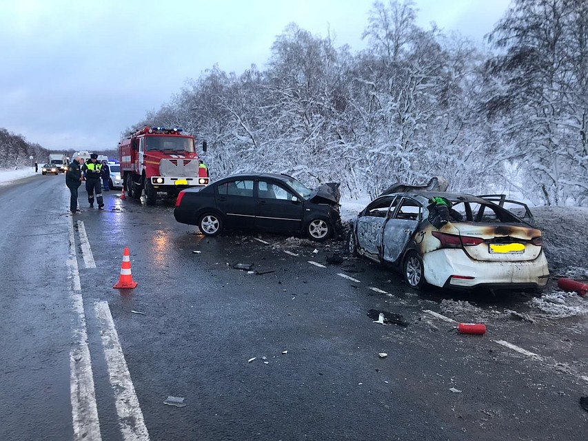 В аварии с такси погибли двое детей Фото: ДТП и ЧП Петербурга