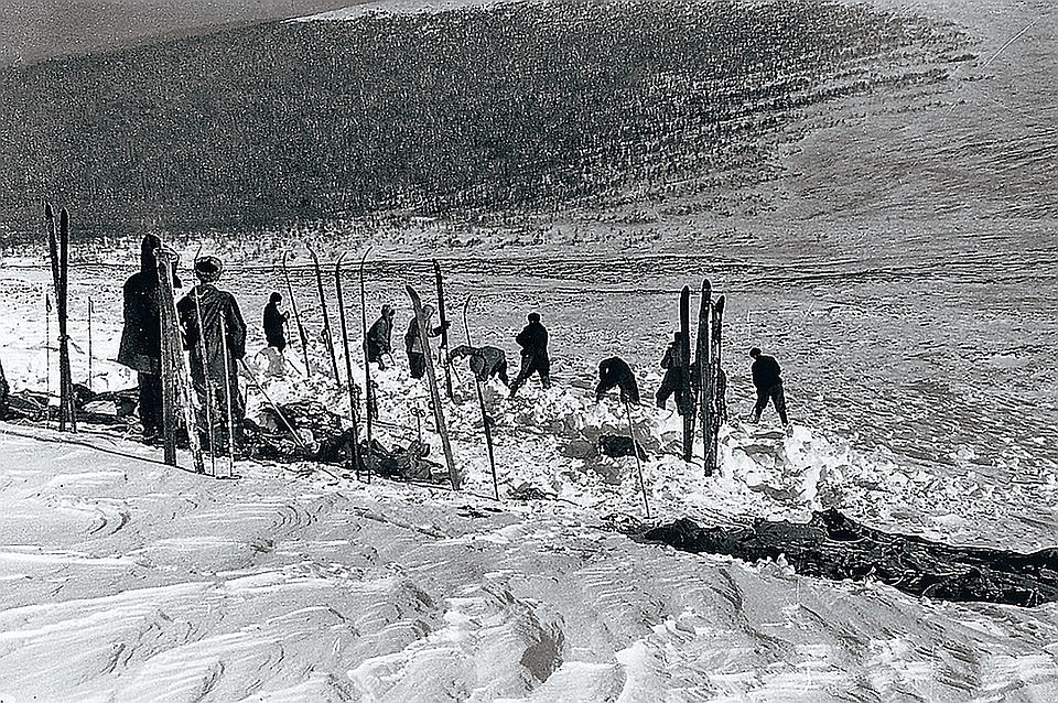 В 1959 году поисковая операция длилась три месяца