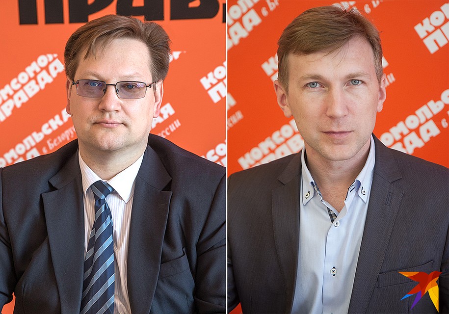 Дмитрий Кмит и Владимир Мильгуй. Фото: Павел МАРТИНЧИК