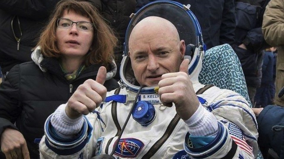 Скот Келли приземлился, поглупев, помолодев на 10 лет и став на 5 сантиметров выше.