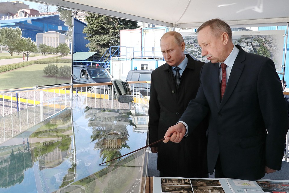 Президент идею поддержал. Фото: Администрация Санкт-Петербурга