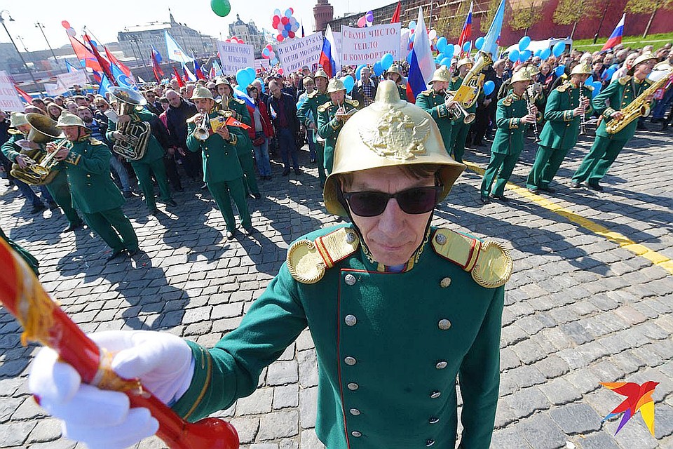 Духовой оркестр на Красной площади Фото: Владимир ВЕЛЕНГУРИН