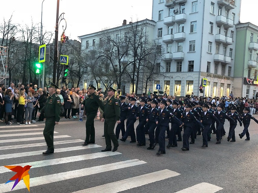 Воспитанники Тюменского президентского кадетского училища Фото: Алексей КОСЕНЧУК
