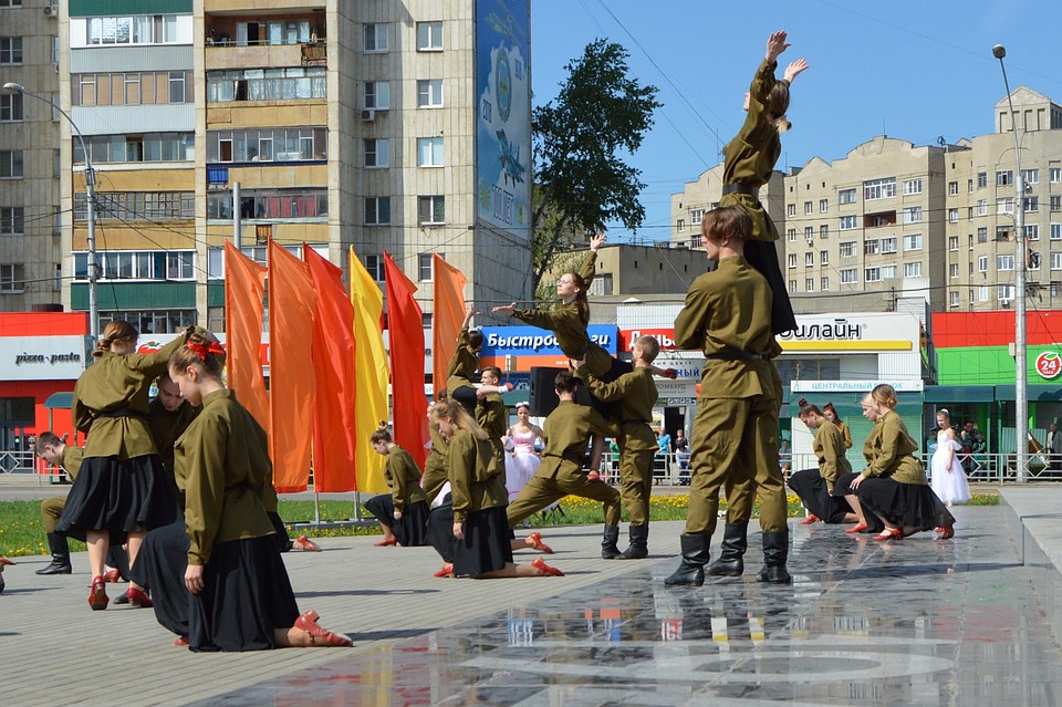 Репетиция Парада Победы в Липецке Фото: Лия МУРАДЬЯН