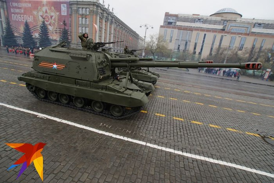 Самоходная гаубица «Мста-С». Фото: Алексей БУЛАТОВ