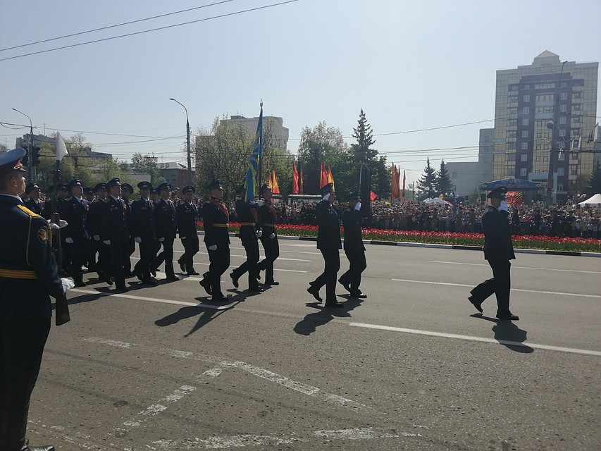 Парад Победы во Владимире. Фото: Ольга МАКАРОВА