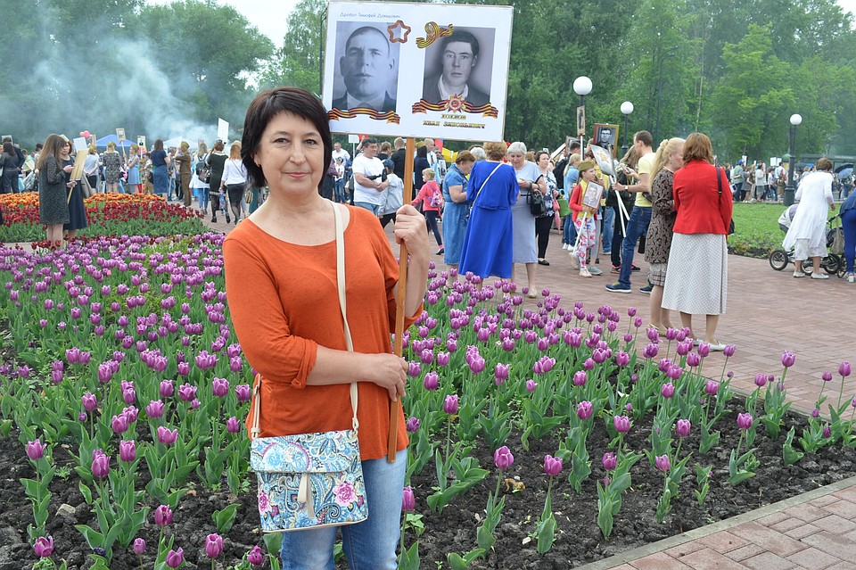 Бессмертный полк в Липецке Фото: Юлия КЛЮЕВА