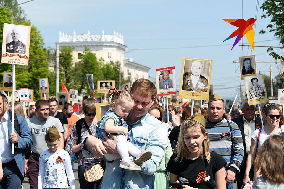 Акция Бессмертный полк в Городе герое Туле Фото: Алексей ФОКИН
