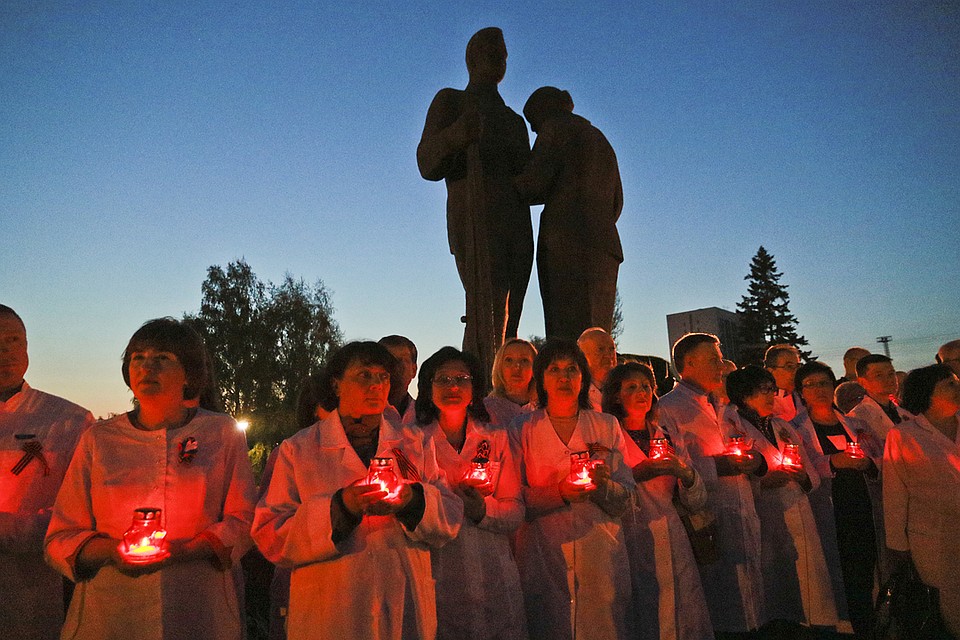 "Дорога милосердия" в Барнауле Фото: Олег УКЛАДОВ