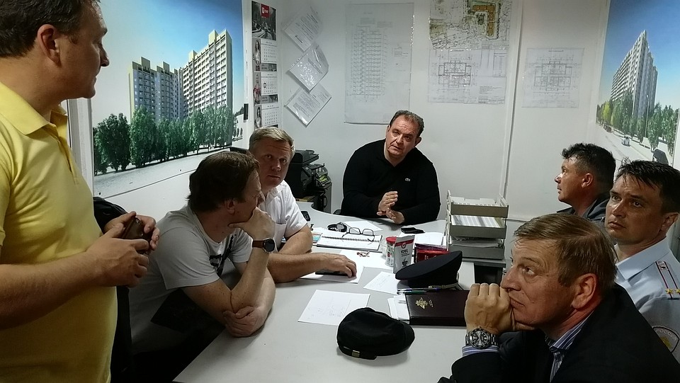 На месте ЧП работал штаб