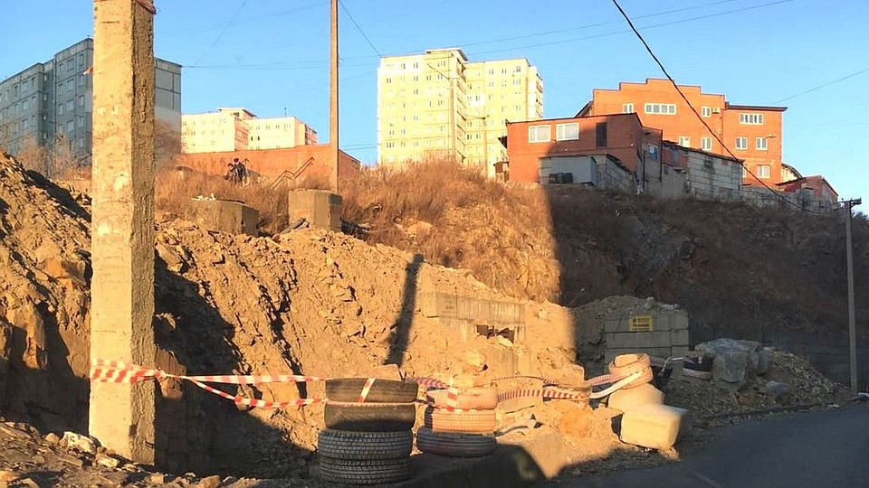 Ленту сдуло ветром спустя пару дней Фото: Милана СОКОЛ