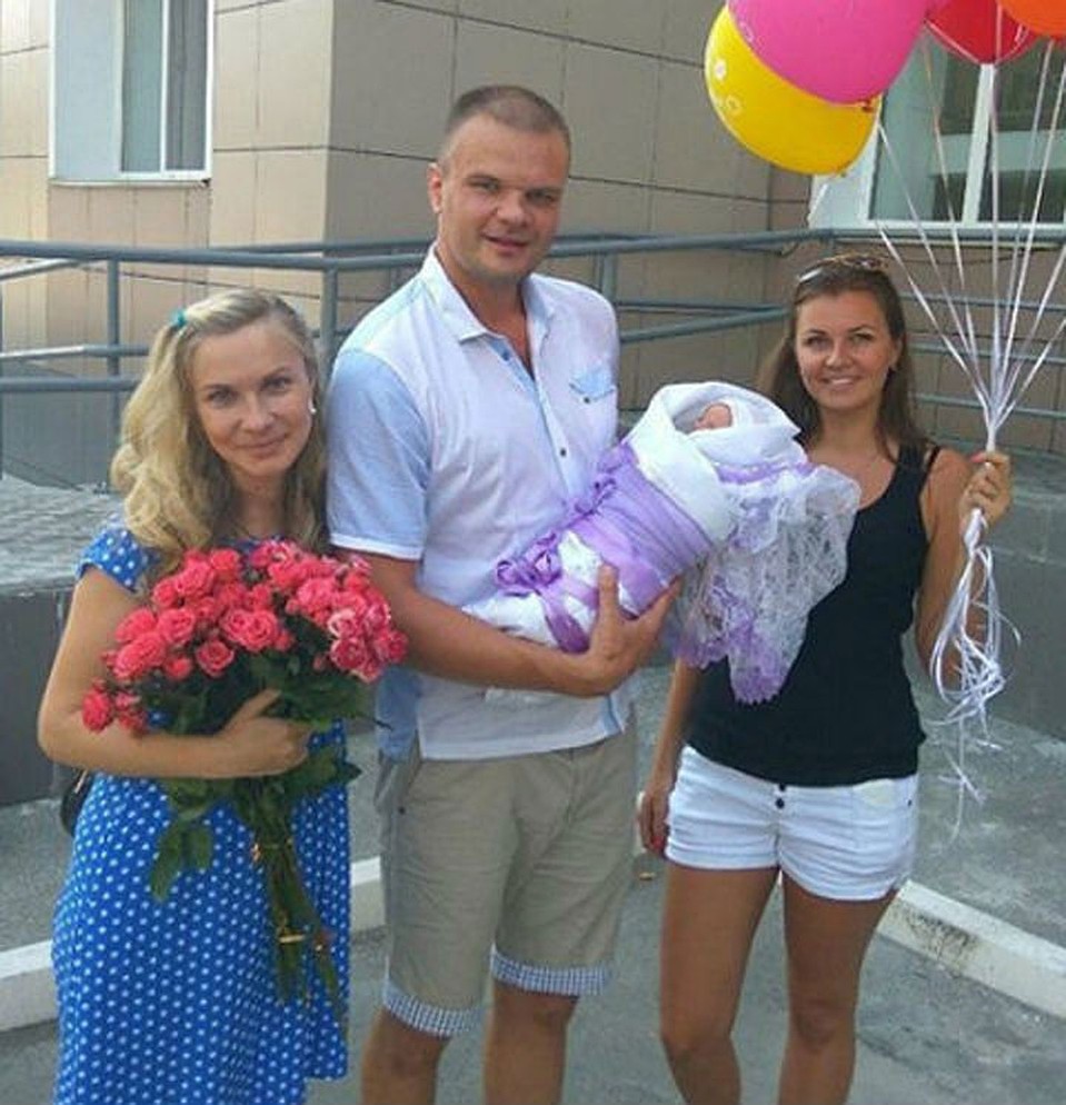 Анастасия Дашко с мужем и сыном. Фото: соцсети