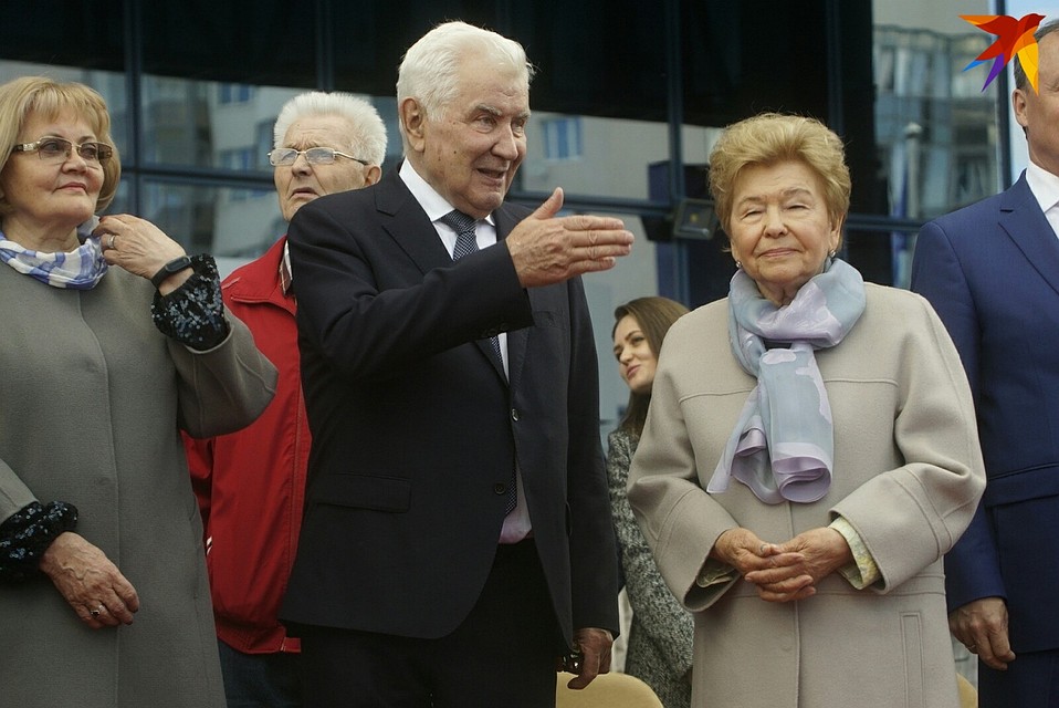 Николай Карполь и Наина Ельцина Фото: Алексей БУЛАТОВ
