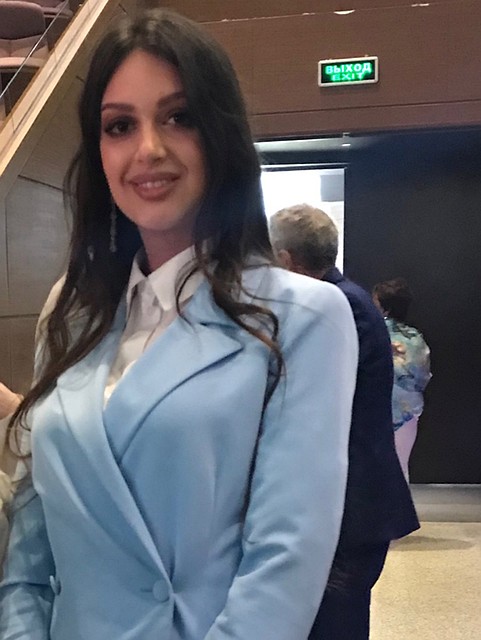 Обладательница титула "Мисс Москва-2015" на конкурсе "Краса России-2019".