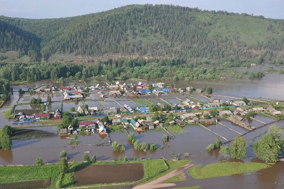 В Иркутской области режим ЧС в связи с паводками. Фото: ГУ МЧС по Иркутской области