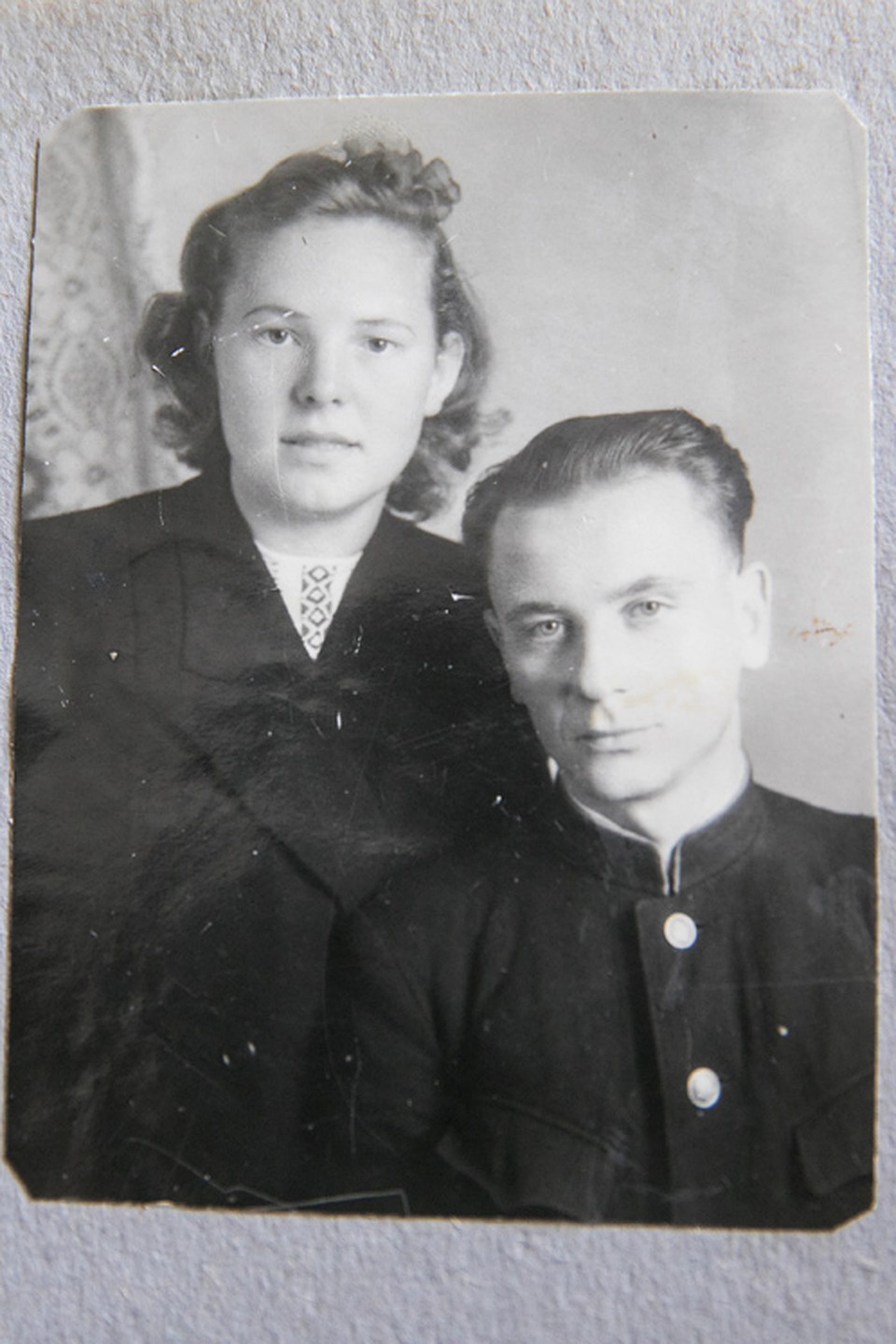C женой Анной Ивановной. Фото: Павел МАРТИНЧИК