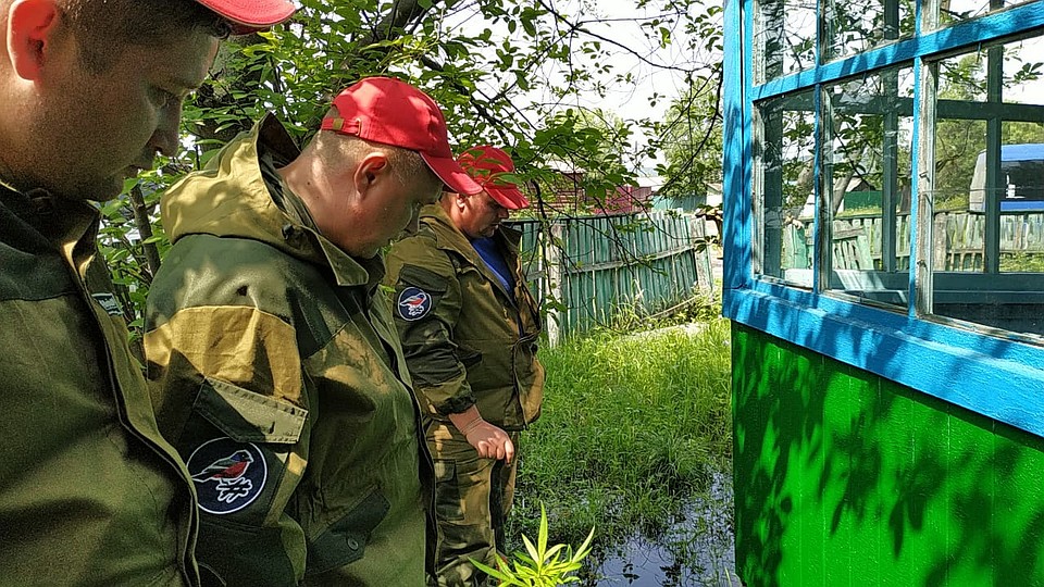 ФАП стоял в воде. Фото: предоставлено героем публикации.