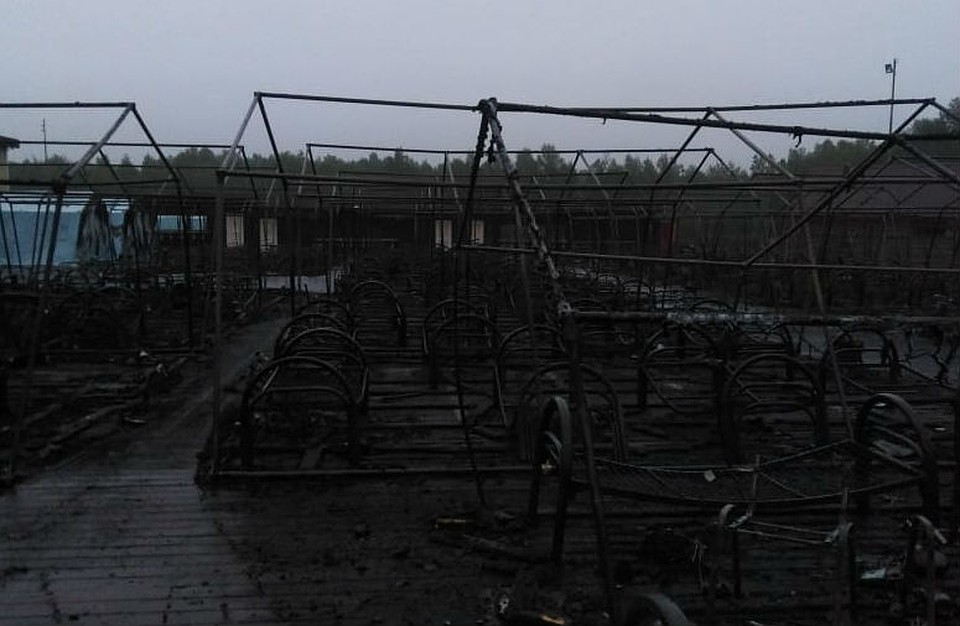 Власти Хабаровского края разберутся, откуда взялся палаточный лагерь в Солнечном районе Фото: Амурский спасательный центр МЧС России