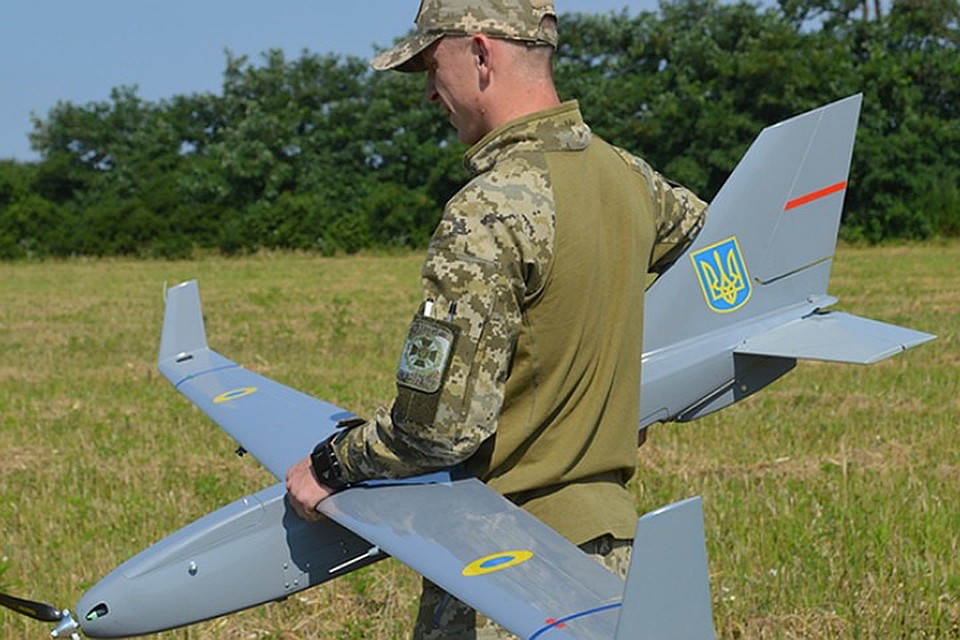 В «умелых» руках украинских бойцов беспилотники падают, как воробьи в ливень. Фото: colonelcassad.livejournal.com