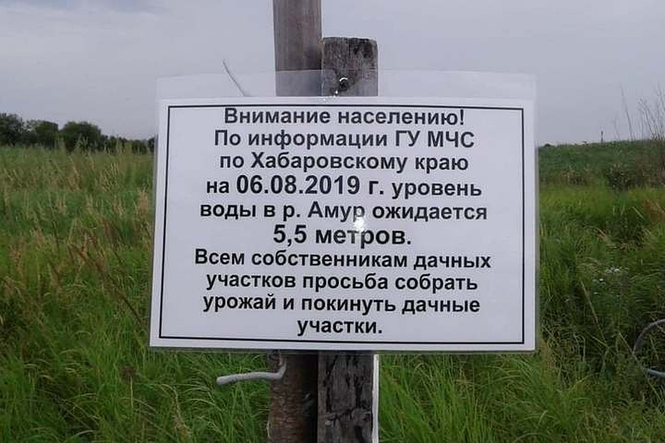 Собирайте, что выросло и бегите: в Хабаровске ожидают первую волну мощного паводка Фото: Надежда ВЫХОДЦЕВА