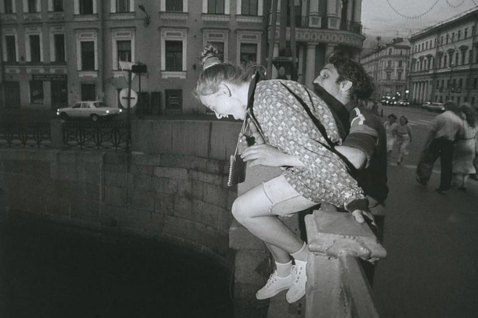 Андрей Райзер. На краю. Ленинград, лето 1990 года. Предоставлено «Росфото»
