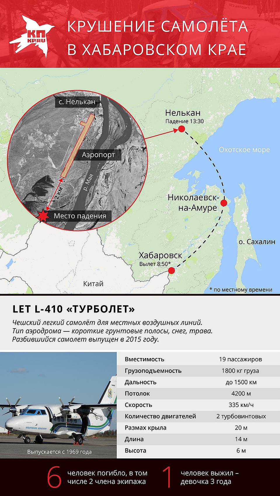 Педагог, накрывшая своим телом девочку во время авиакатастрофы в Хабаровском крае, посмертно получила государственную награду Фото: Комсомольская правда