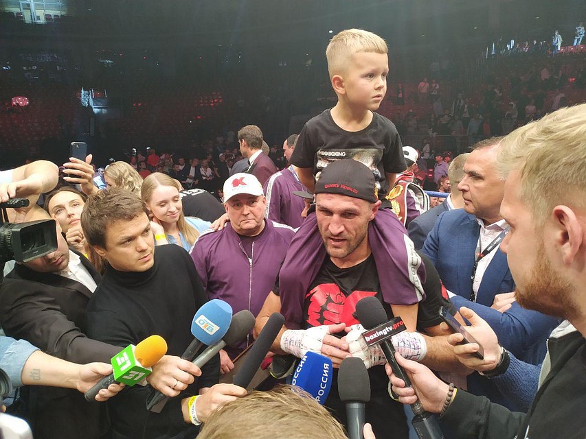 Сергей Ковалев победил Ярда. Фото: Валерий ЗВОНАРЕВ