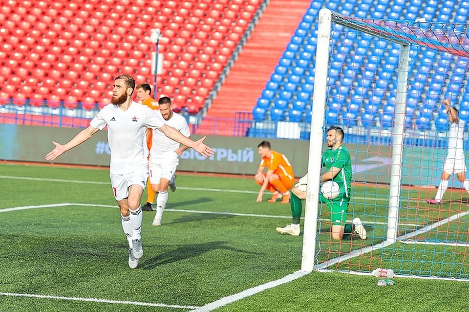 Смогли повторить: «СКА-Хабаровск» опять разгромил «Армавир» со счетом 3:0 Фото: ФК "СКА-Хабаровск"