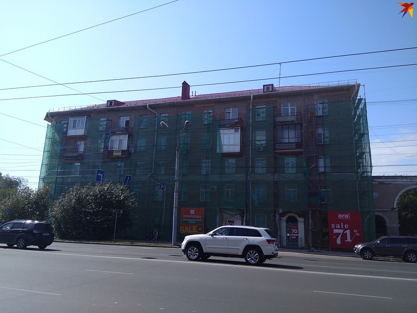 Проспект Карла Маркса - тоже тишина. Фото: Анна МИКУЛА