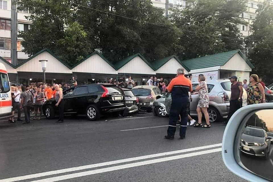 Фото с места ДТП