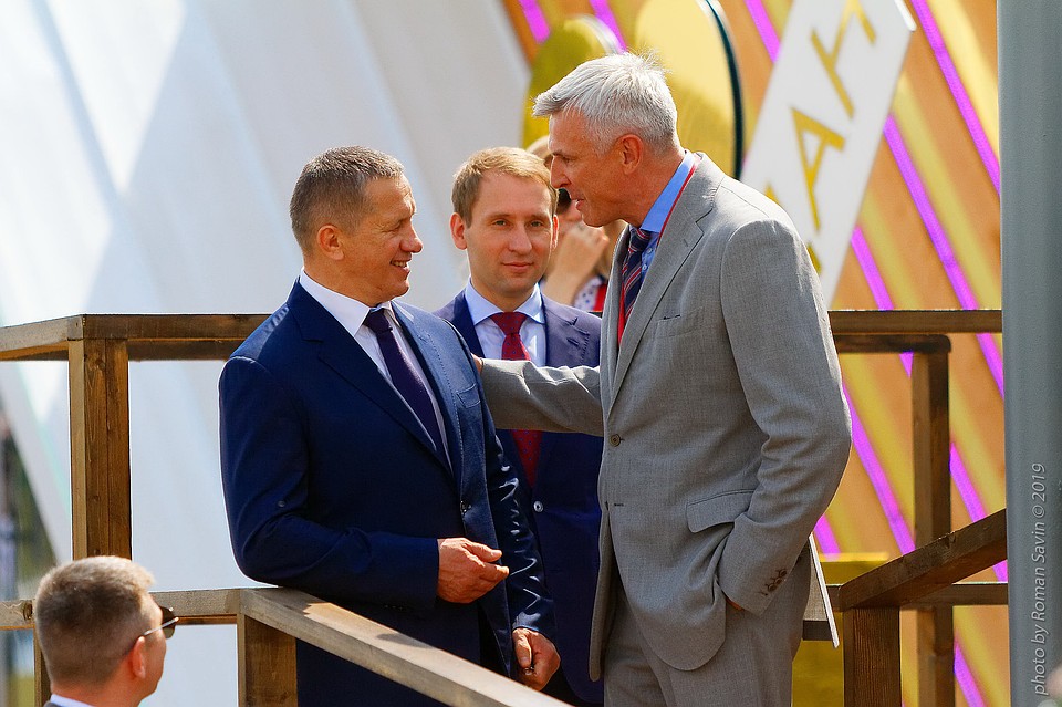 Юрий Трутнев и губернатор Магаданской области. Фото: Роман Савин